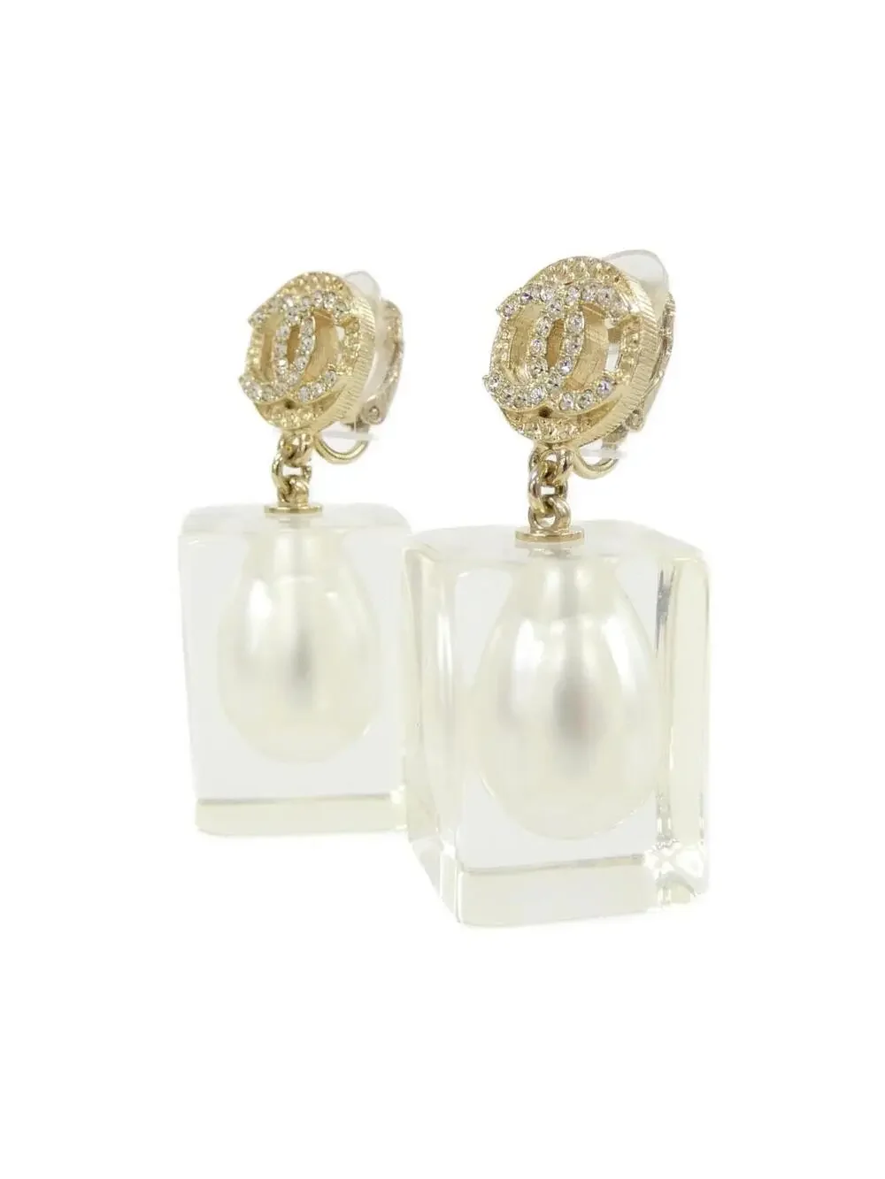 Chanel Earrings Gold-Tone Metal #327510C90B